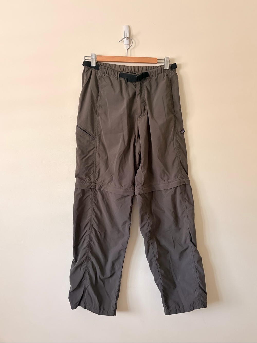 Patagonia Men's Zip-Off Cargo Pants Gray